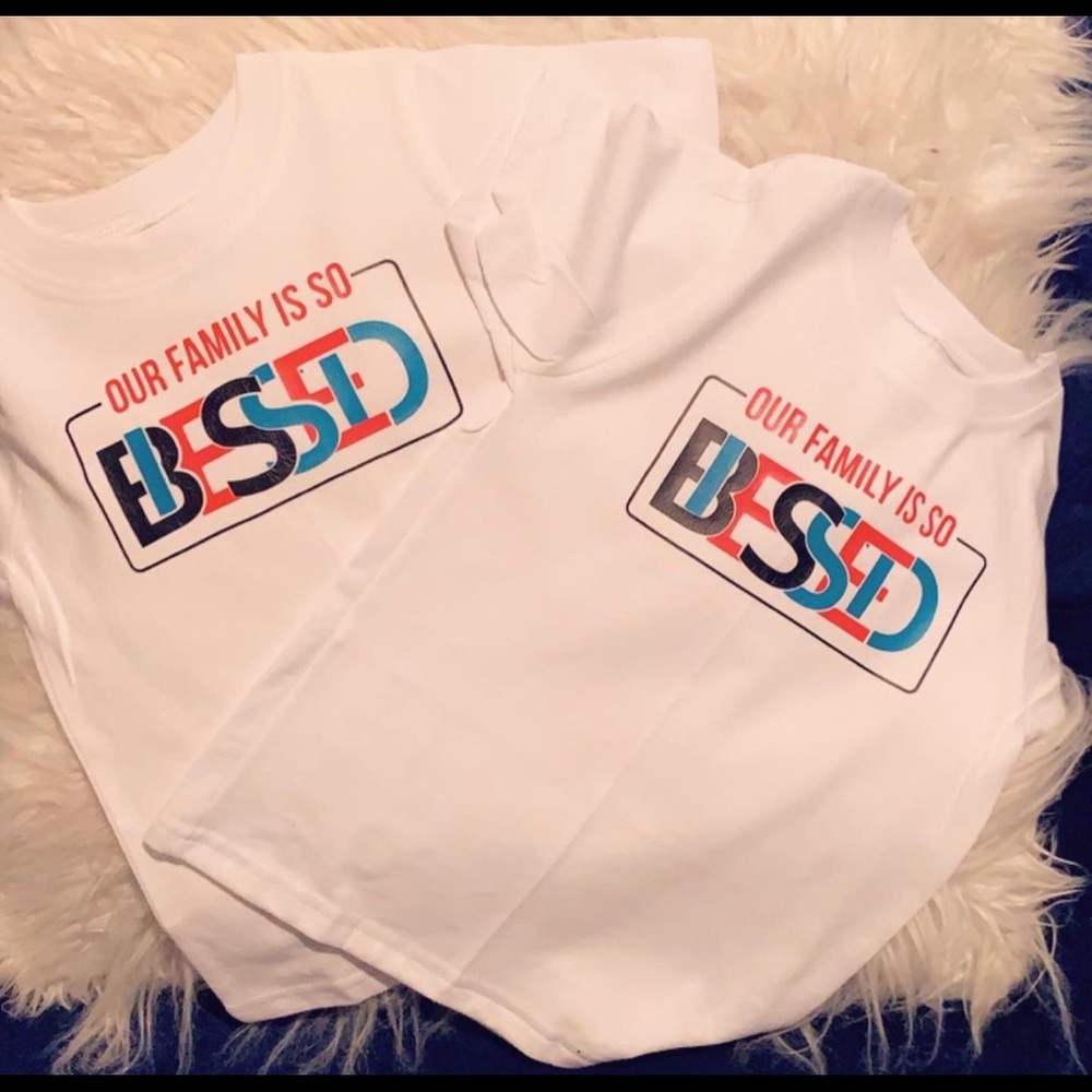 Our family is blessed shirt